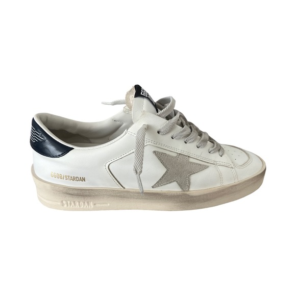 NEW Golden Goose White and Gray Stardan - Picture 1 of 13